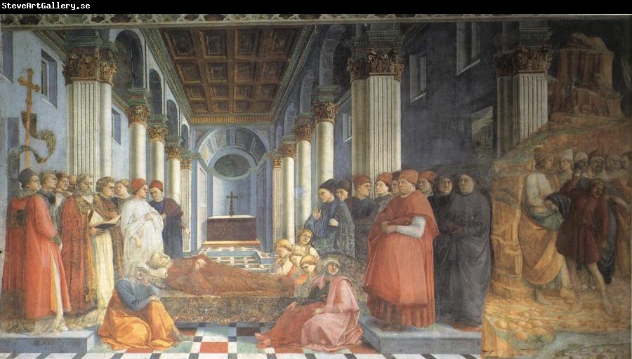 Fra Filippo Lippi The Celebration of the Relics of St Stephen and Part of the Martyrdom of St Stefano